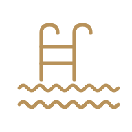 Private swimming pool icon